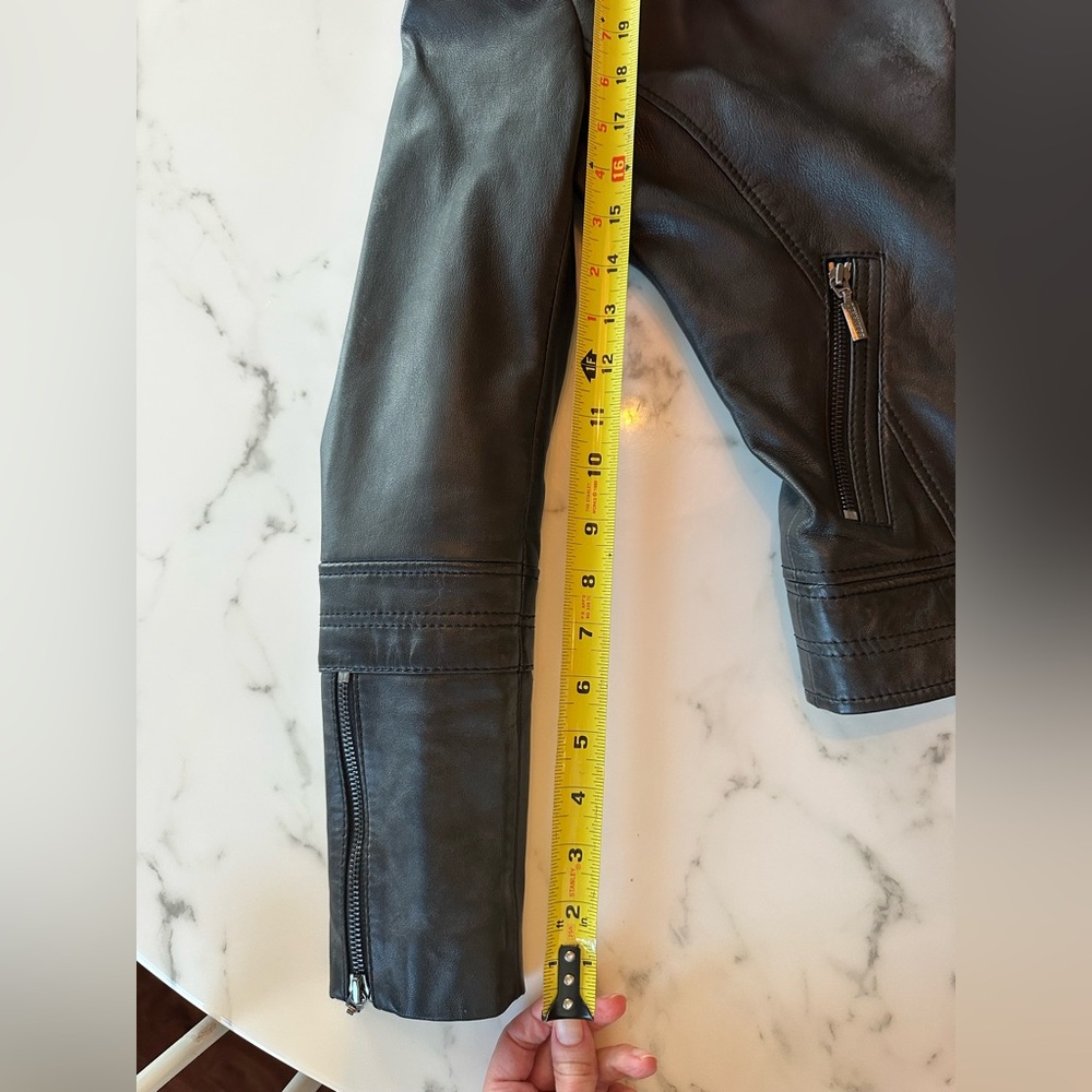 Bernardo Leather Moto Jacket - Picture 12 of 13
